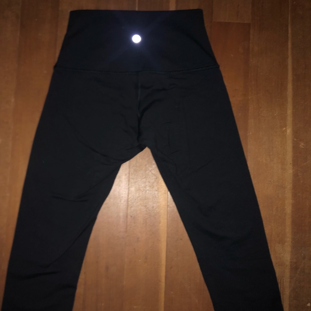 Lululemon cropped black leggings